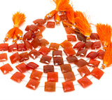 Natural Carnelian Gemstone Beads, Jewelry Supplies, Bulk Wholesale Beads, 13.5mm - 14mm