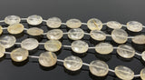 Golden Rutile Beads, Gemstone Beads, Jewelry Supplies for Jewelry Making, Wholesale Beads, Bulk Beads, 14mm - 15mm