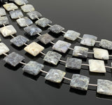 Dendrite Opal Gemstone Beads, Dendritic Opal Beads, Bulk Wholesale Beads, Jewelry Supplies, 13.5mm - 14mm