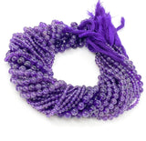 15” Natural Amethyst Gemstone Beads, Jewelry Supplies, Wholesale Gemstone Beads,