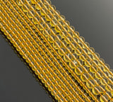 15” Citrine Gemstone Beads, Citrine Beads, Jewelry Supplies, Jewelry Making, Wholesale Beads, Bulk Beads