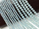 15” Aquamarine Beads, Gemstone Beads, Wholesale Beads, Jewelry Supplies for Jewelry Making, Bulk Beads
