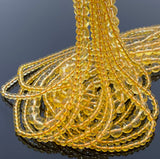 15” Citrine Gemstone Beads, Citrine Beads, Jewelry Supplies, Jewelry Making, Wholesale Beads, Bulk Beads