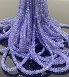 16” Tanzanite Beads, Natural Gemstone Beads, Jewelry Supplies for Jewelry Making, Wholesale Bulk Beads, AAA Grade