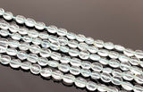 15” Blue Aquamarine Gemstone Beads, Aquamarine Nugget Smooth Beads, Bulk Wholesale Beads, 4x3mm - 7x6mm