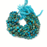 10” Genuine Arizona Turquoise Gemstone Beads, Natural Turquoise Beads, Wholesale Bulk Beads for Jewelry Making