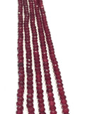 Red Onyx Gemstone Beads, Jewelry Supplies for DIY Jewelry Making, Bulk Beads, Wholesale Beads, Faceted Onyx Beads, 4mm Beads