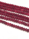 Red Onyx Gemstone Beads, Jewelry Supplies for DIY Jewelry Making, Bulk Beads, Wholesale Beads, Faceted Onyx Beads, 4mm Beads
