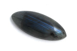 Labradorite Cabochon, Natural Gemstone Cabochon, Wire Wrapping, Jewelry Supplies, Jewelry Making, Gemstone Cabochon, 41.25x16.5x8.75mm
