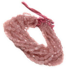 Natural Rose Quartz Gemstone Beads, Jewelry Supplies for Jewelry Making, Wholesale Bulk Beads, 6mm-10mm, 12.5" Strand