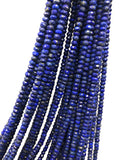 Lapis Lazuli Gemstone Beads, Natural Gemstone Beads, Beading Supplies for Jewelry Making, Wholesale Bulk Beads, 4.5mm - 5mm, 13" Strand