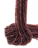 Garnet Gemstone Beads, Mozambique Garnet Beads, Jewelry Supplies for Jewelry Making, Wholesale Beads, Bulk Beads, 3.5-4mm , 12.5" Strand