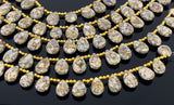 Mohave Opal Copper Turquoise Gemstone Beads, Mohave Turquoise Beads, Jewelry Supplies, Bulk Wholesale Beads, 8" Strand
