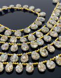Mohave Opal Copper Turquoise Gemstone Beads, Mohave Turquoise Beads, Jewelry Supplies, Bulk Wholesale Beads, 8" Strand