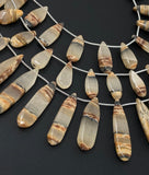 Natural Brown Bumble Bee Jasper Beads, Jasper Gemstone Beads, Bulk Wholesale Beads, Jewelry Supplies