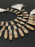 Natural Brown Bumble Bee Jasper Beads, Jasper Gemstone Beads, Bulk Wholesale Beads, Jewelry Supplies