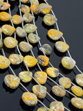 Natural Bumble Bee Jasper Beads, Jasper Gemstone Beads, Bulk Wholesale Beads, Jewelry Supplies, 7.5” Strand