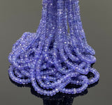 10" Tanzanite Beads, Gemstone Beads, Jewelry Supplies for Jewelry Making, Bulk Beads, AAA Grade