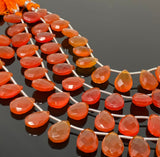 Natural Carnelian Gemstone Beads, Jewelry Supplies, Bulk Wholesale Beads, 14x10mm