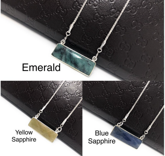 Exclusive Natural Gemstone Sterling Silver Handmade Jewelry.