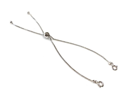 Sterling Silver Bolo Bracelet Findings for DIY Jewelry Making.