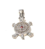 Turtle Pendant, Tortoise Pendant, Pave Pendant, Good Luck Pendant, Animal Charm, Pave Findings, Sea Turtle Pendant, Jewelry Findings, Turtle