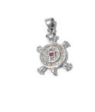 Turtle Pendant, Tortoise Pendant, Pave Pendant, Good Luck Pendant, Animal Charm, Pave Findings, Sea Turtle Pendant, Jewelry Findings, Turtle