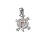 Turtle Pendant, Tortoise Pendant, Pave Pendant, Good Luck Pendant, Animal Charm, Pave Findings, Sea Turtle Pendant, Jewelry Findings, Turtle