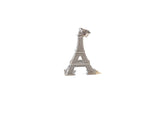 CZ Micro Pave Eiffel Tower Pendant, Jewelry Findings, Jewelry Supplies for DIY Jewelry Making, Wholesale Bulk Pendants