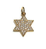 Pave Star Charm, Gold Star Charm, Silver Star Charm, Star Charms, Pave Charms, Jewelry Findings, Jewelry Supplies , Diy Jewelry, Bulk Charms