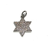 Pave Star Charm, Gold Star Charm, Silver Star Charm, Star Charms, Pave Charms, Jewelry Findings, Jewelry Supplies , Diy Jewelry, Bulk Charms