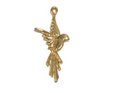 Gold Bird Charm, Silver Bird Charms, Large Charms, Jewelry Findings, DIY Jewelry, Gold Charms, Bird Charms, Animal Charms, 1 Pair ( 2 Pcs)