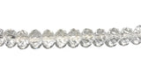 Clear Beads , Glass Beads, Faceted Glass Rondelle Beads, DIY Jewelry, Jewelry Making Beads, Jewelry Supplies, 8X6mm