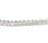 Clear Beads , Glass Beads, Faceted Glass Rondelle Quartz Beads, DIY Jewelry, Jewelry Making Beads, Jewelry Supplies, 8X6mm