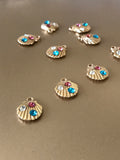 Shell Charms, Gold Shell Charms, Seashell Charm, Beach Charms, Ocean Charms, DIY Jewelry, Jewelry Findings, Jewelry Supplies, Jewelry Making