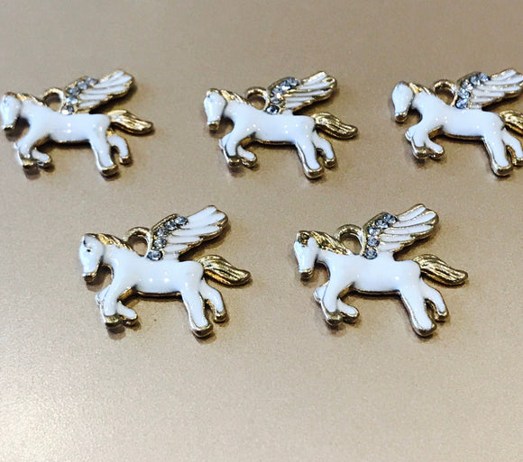 Pegasus Charms, Animal Charms, Bulk Horse Charms for DIY Jewelry, Jewelry Findings, Jewelry Supplies for Jewelry Making
