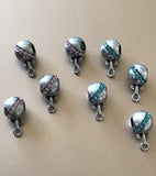 European Bails, Antique Silver Bails, Silver Bails, Charm Holder, Pendant Bail, European Bead, Jewelry Bails, Jewelry Making, Diy Jewelry