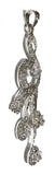 Large Pendants, Silver Pendants, CZ Pendants, Jewelry Making, Jewelry Supplies, Jewelry Findings, DIY Jewelry, Necklace Findings, Rhinestone