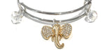 Bangle Bracelets, Religious Jewelry, Good luck Gifts, Birthday gifts, Elephant Charm Bracelet, Elephat Bracelet, Girls Bracelet, Elephant