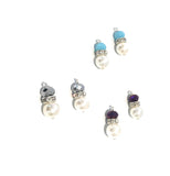 Bracelet Charms, Jewelry Making, Pearl Charm, Bead Charms, Jewelry Charms, Pearl Beads, Jewelry Findings, Crystal Charms, Charms Bulk, 2 Pcs