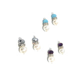 Bracelet Charms, Jewelry Making, Pearl Charm, Bead Charms, Jewelry Charms, Pearl Beads, Jewelry Findings, Crystal Charms, Charms Bulk, 2 Pcs