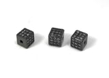 CZ Micro Pave Beads, Pave Beads, Spacer Beads, Jewelry Findings, Bulk Beads, CZ Beads, Pave Spacer Beads, Jewelry Supplies, 6x6x6mm