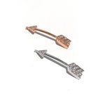 Arrow Connector, Pave Connector, Jewelry Connector, CZ Micro Pave Connector, Jewelry Findings, Jewelry Supplies, Jewelry Making, DIY Jewelry