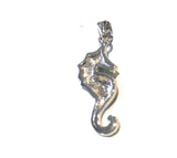 Seahorse Pendant, Seahorse Charm Pendant, Sterling Silver Pendant, Animal Pendant, Pave Pendant, Silver Pendant, DIY Jewelry, Jewelry Making
