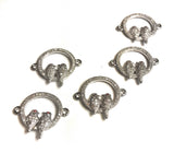 Bird Connectors, Jewelry Findings, CZ Micro Pave Connector, Bracelet Connector, Jewelry Supplies, Jewelry Findings, Jewelry Making, CZ Links