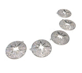 Pave Star Charm, Silver Star Charm, Micro Pave Star Charm, Jewelry Supplies, Large Charms, Pave Charms, CZ Charms, Star Charm, 32x30mm, 1 Pc