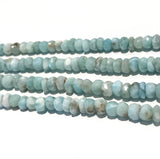 Natural Larimar Gemstone Beads, Wholesale Beads, Bulk Beads, Jewelry Supplies for Jewelry Making, Larimar Beads, 5mm-6mm