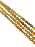 Natural Yellow Green Sapphire Gemstone Beads, Bulk Wholesale Beads, Jewelry Supplies for Jewelry Making, Yellow Gemstone Beads, 13"Strand