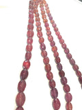 Natural Pink Sapphire Gemstone Beads, Jewelry Supplies for Jewelry Making, Genuine Pink Sapphire Wholesale Beads, Bulk Beads, 13"Strand