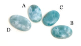 Larimar Cabochon, Gemstone Cabochons, Jewelry Making, Natural Gemstone, Wire Wrapping, Jewelry Supplies, Larimar, DIY Jewelry, 1 Pc
